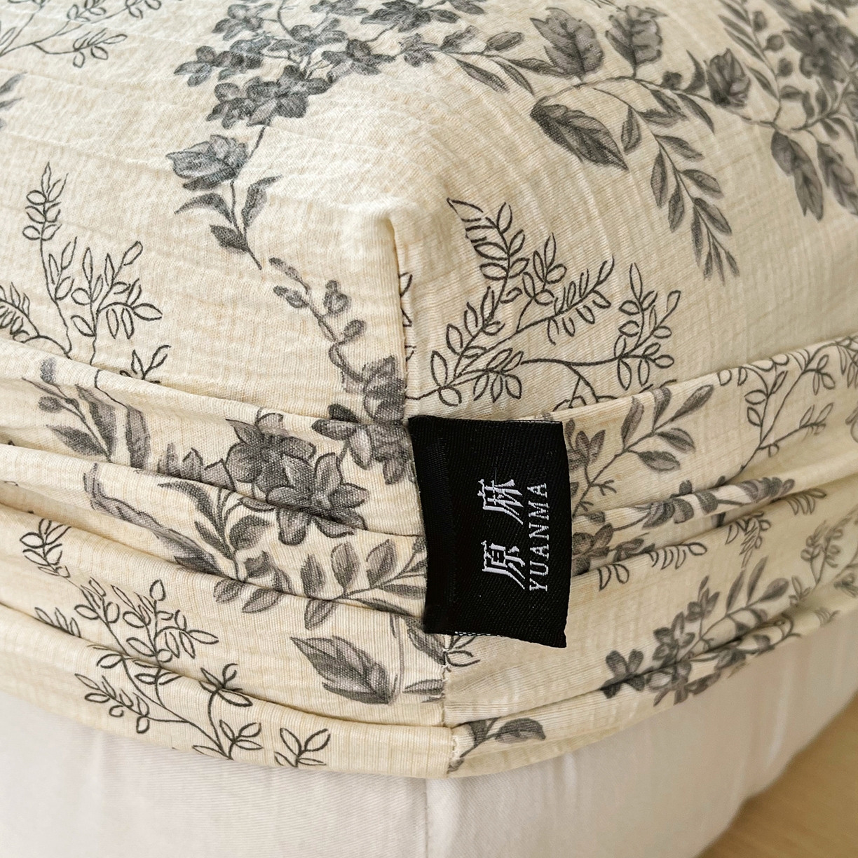 91家纺网 家纺一手货源 找家纺 宝士康家纺 2025新款10A抗菌原麻床笠套件/跨境/外贸 灰色空间