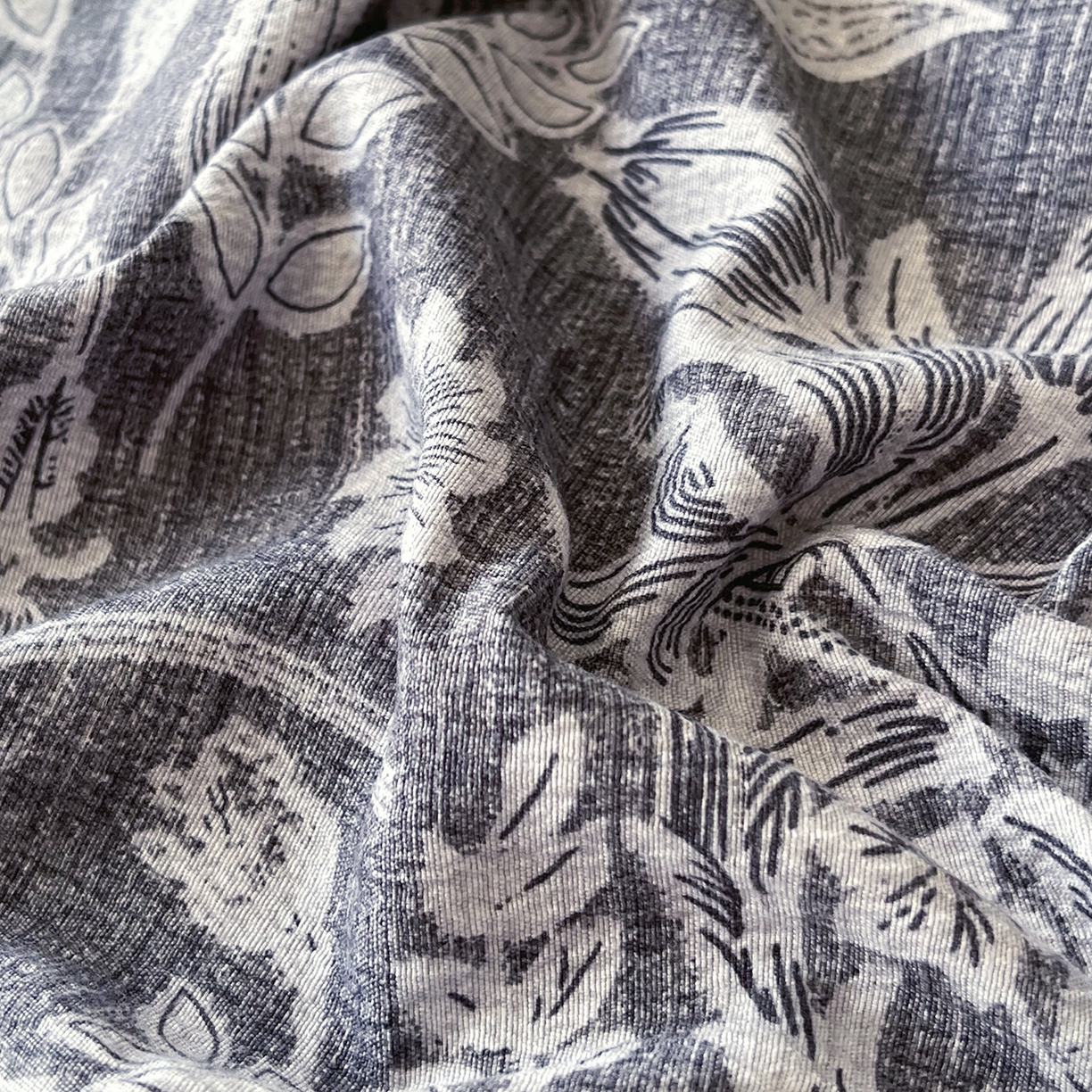 91家纺网 家纺一手货源 找家纺 宝士康家纺 2025新款10A抗菌原麻床笠套件/跨境/外贸 人间草木