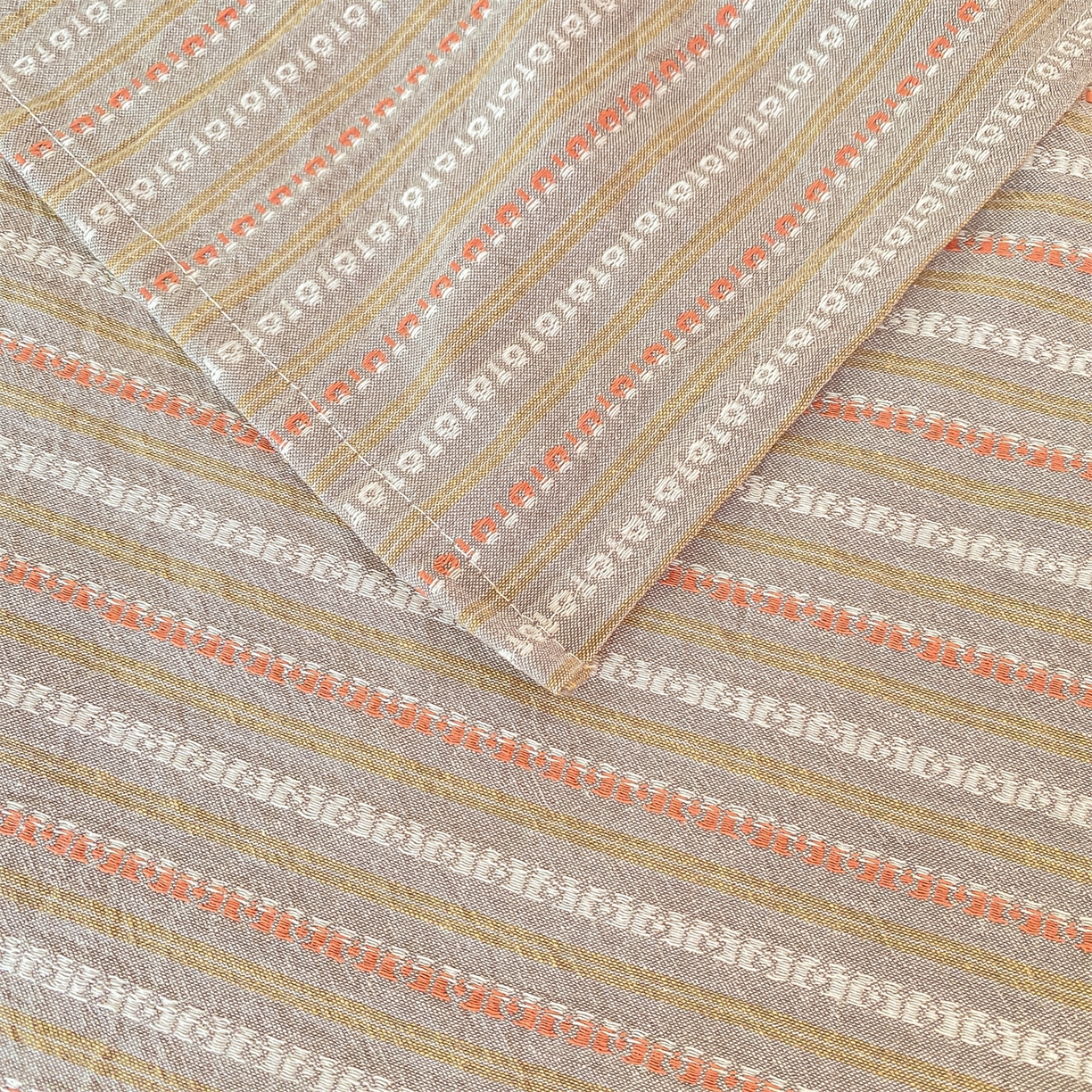 91家纺网 家纺一手货源 找家纺 灰鲸 2025新款全棉色织提花单品床单 美拉-灰