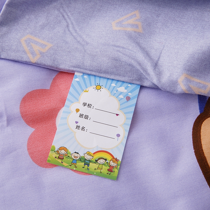 91家纺网 家纺一手货源 找家纺 八零年代 2025新款学生季特惠 全棉幼儿园三件套13372纯棉卡通三件套被套 彩虹熊