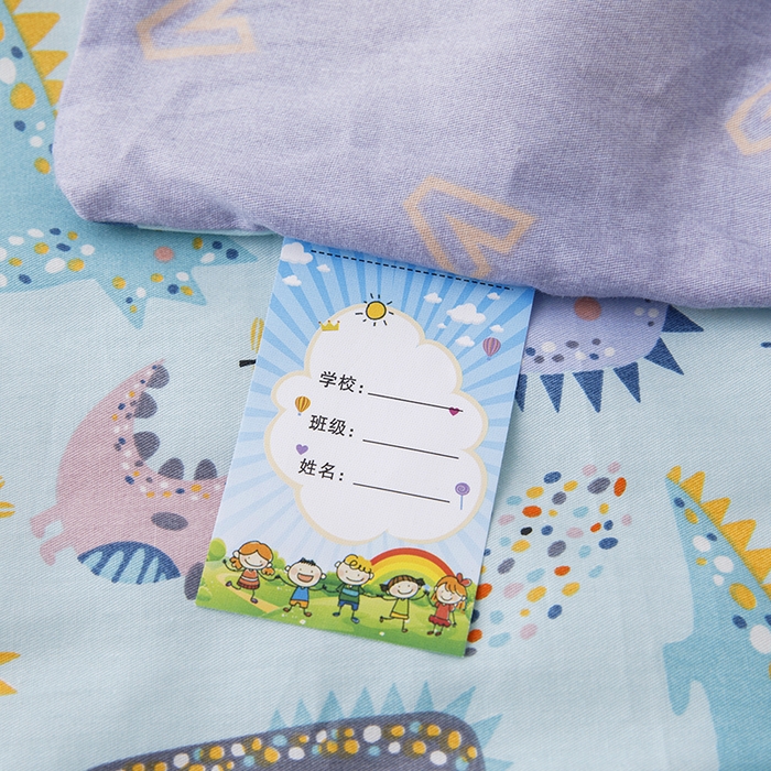 91家纺网 家纺一手货源 找家纺 八零年代 2025新款学生季特惠 全棉幼儿园三件套13372纯棉卡通三件套被套 恐龙家族