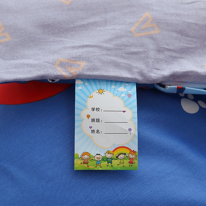 91家纺网 家纺一手货源 找家纺 八零年代 2025新款学生季特惠 全棉幼儿园三件套13372纯棉卡通三件套被套  恐龙乐园-蓝