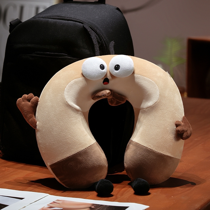 91家纺网 家纺一手货源 找家纺 （总）仟亿莱 2025新款大头蟑螂仔记忆棉u枕套盒