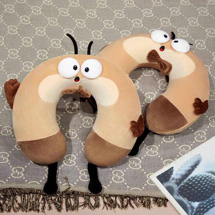 91家纺网 家纺一手货源 找家纺 （总）仟亿莱 2025新款大头蟑螂仔记忆棉u枕套盒