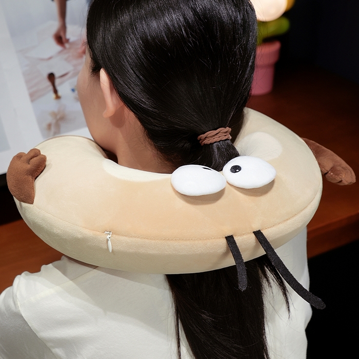 91家纺网 家纺一手货源 找家纺 （总）仟亿莱 2025新款大头蟑螂仔记忆棉u枕套盒