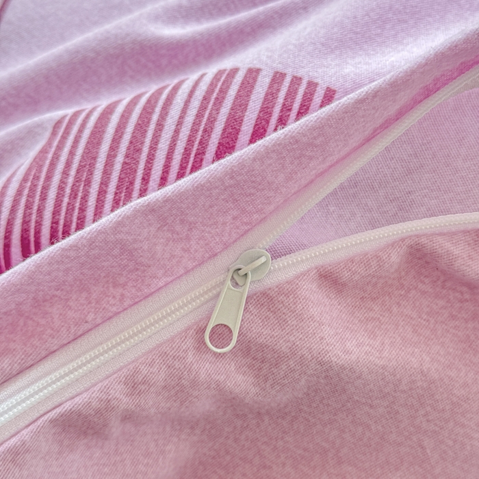 91家纺网 家纺一手货源 找家纺 铭浩 2025新款纯棉棉加厚磨毛升级喷气面料全棉四件套三件套怦然心动