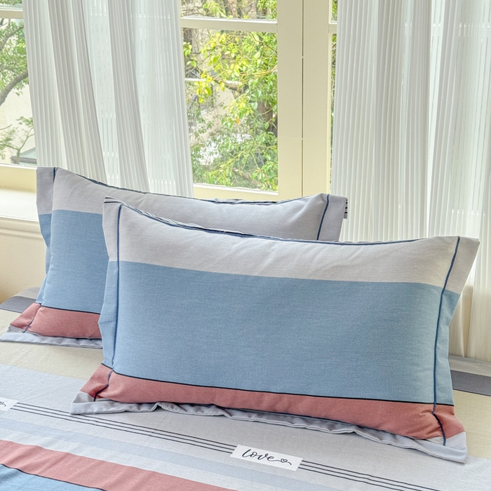 91家纺网 家纺一手货源 找家纺 铭浩 2025新款纯棉棉加厚磨毛升级喷气面料全棉四件套三件套万华镜