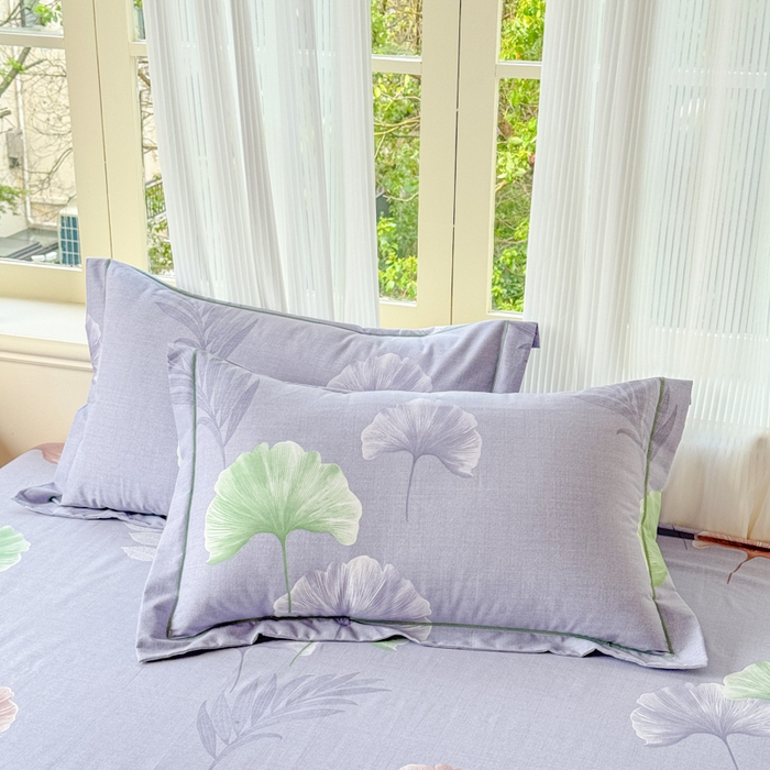 91家纺网 家纺一手货源 找家纺 铭浩 2025新款纯棉棉加厚磨毛升级喷气面料全棉四件套三件套研秋－灰