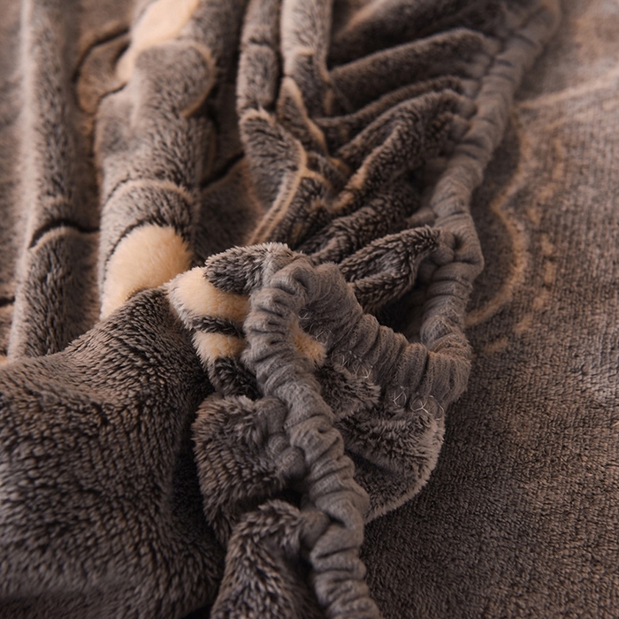 91家纺网 家纺一手货源 找家纺 慕梵家居2025新款雪花绒床笠 泰迪熊