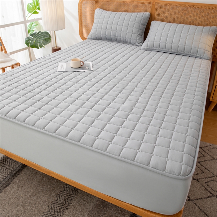 91家纺网 家纺一手货源 找家纺 （总）拾小柒 2025新款A类原棉大豆纤维加厚床褥子床垫保护垫床笠款