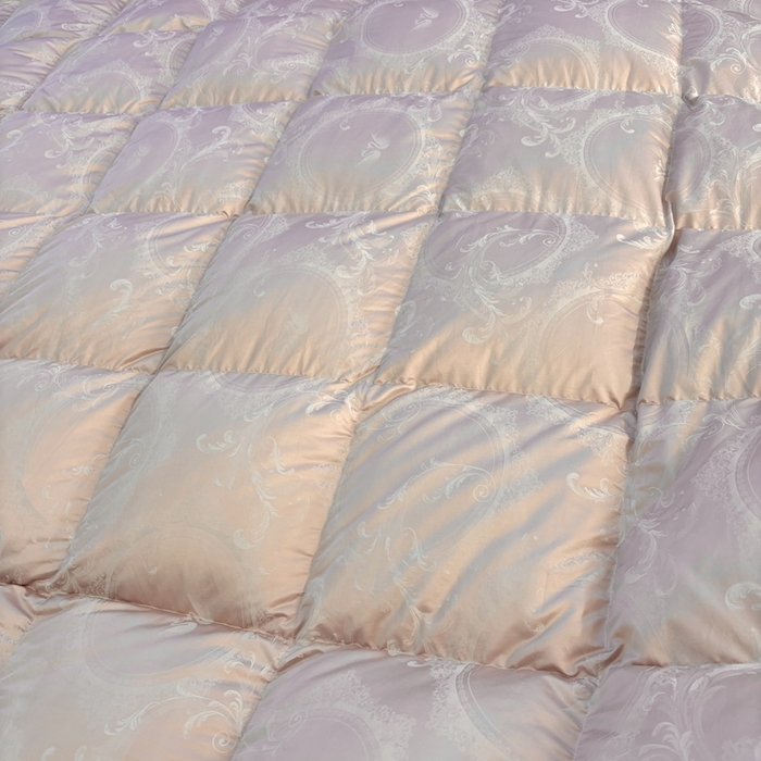 91家纺网 家纺一手货源 找家纺 太阳羽家纺 2025新款高端仿真丝提花被加厚保暖被 仿豆