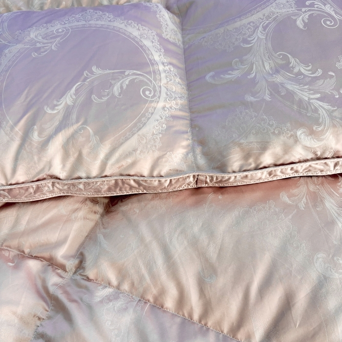 91家纺网 家纺一手货源 找家纺 太阳羽家纺 2025新款高端仿真丝提花被加厚保暖被 仿豆