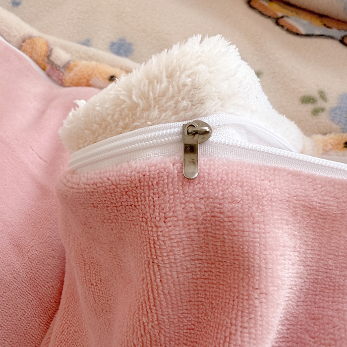 91家纺网 家纺一手货源 找家纺 慕梵家居2025新款雪花绒被套 美好时光