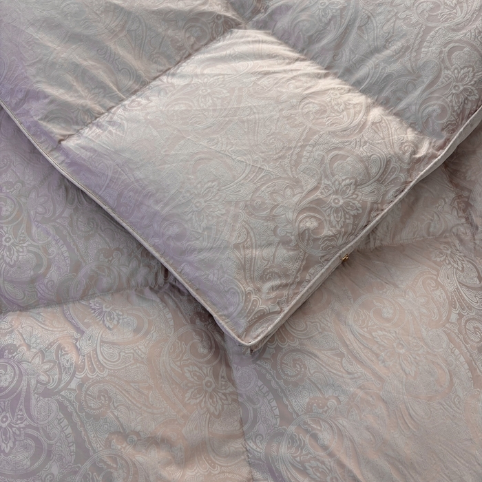 91家纺网 家纺一手货源 找家纺 太阳羽家纺 2025新款高精密印花被保暖冬被被芯 风尚豆