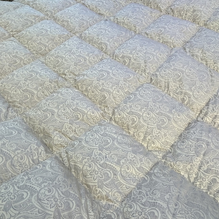 91家纺网 家纺一手货源 找家纺 太阳羽家纺 2025新款高精密印花被保暖冬被被芯 风尚金