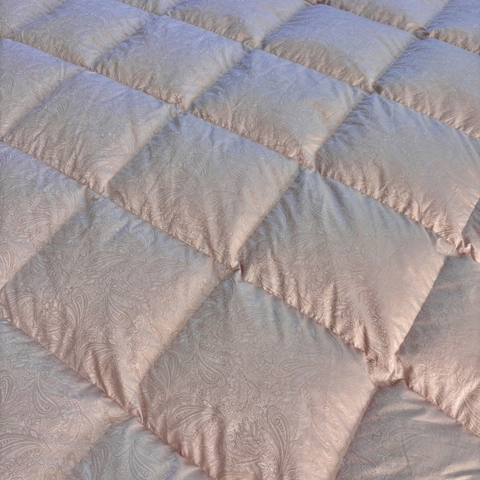 91家纺网 家纺一手货源 找家纺 太阳羽家纺 2025新款高精密印花被保暖冬被被芯 凤豆