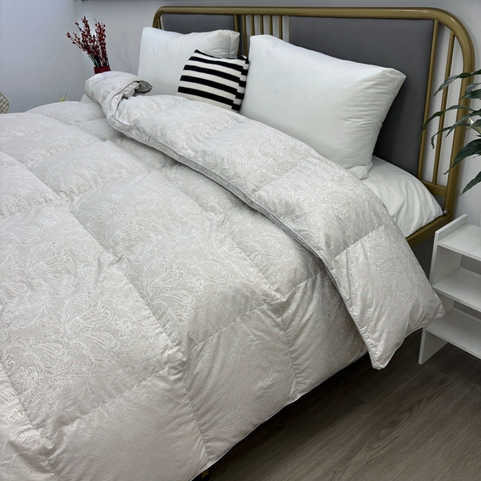 91家纺网 家纺一手货源 找家纺 太阳羽家纺 2025新款高精密印花被保暖冬被被芯 凤灰