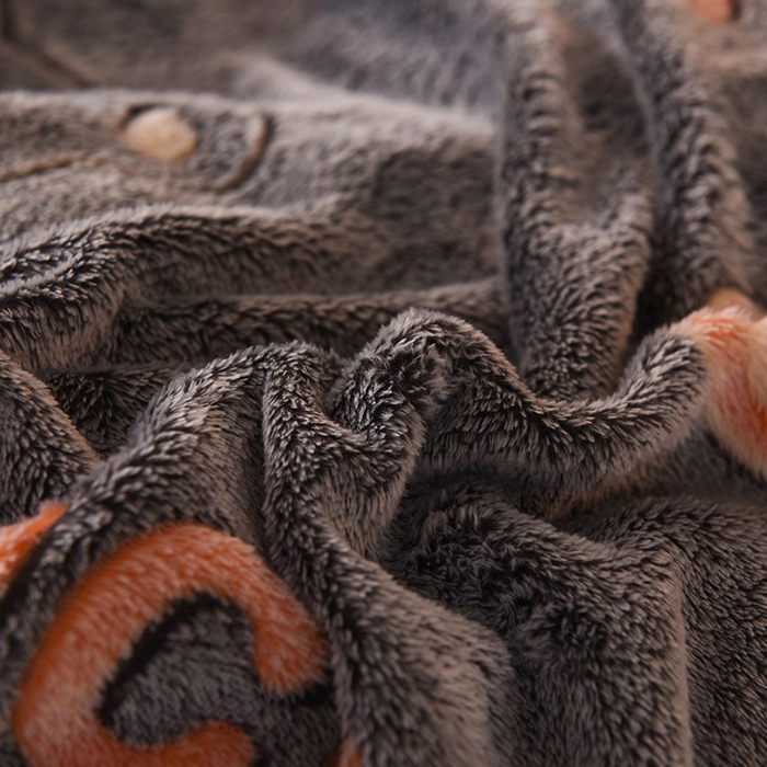 91家纺网 家纺一手货源 找家纺 慕梵家居2025新款雪花绒被套 泰迪熊