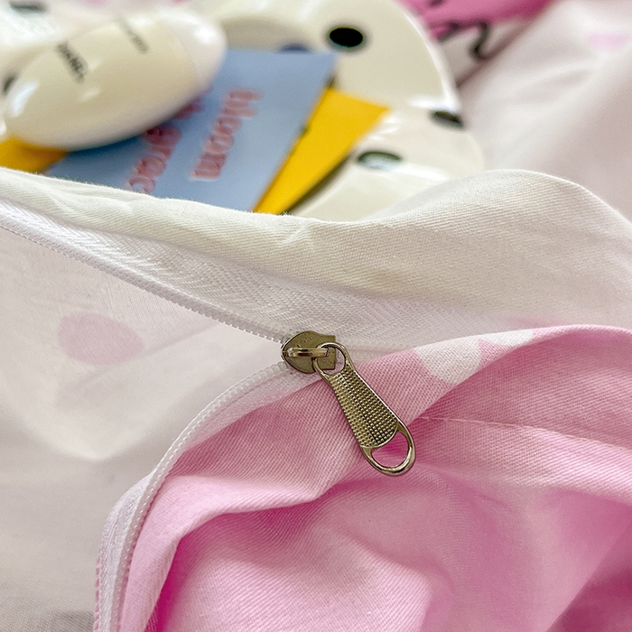 91家纺网 家纺一手货源 找家纺 （总）玉元坊 2025新款大版三丽鸥系列全棉纯棉床单纯棉床裙三四件套简约款