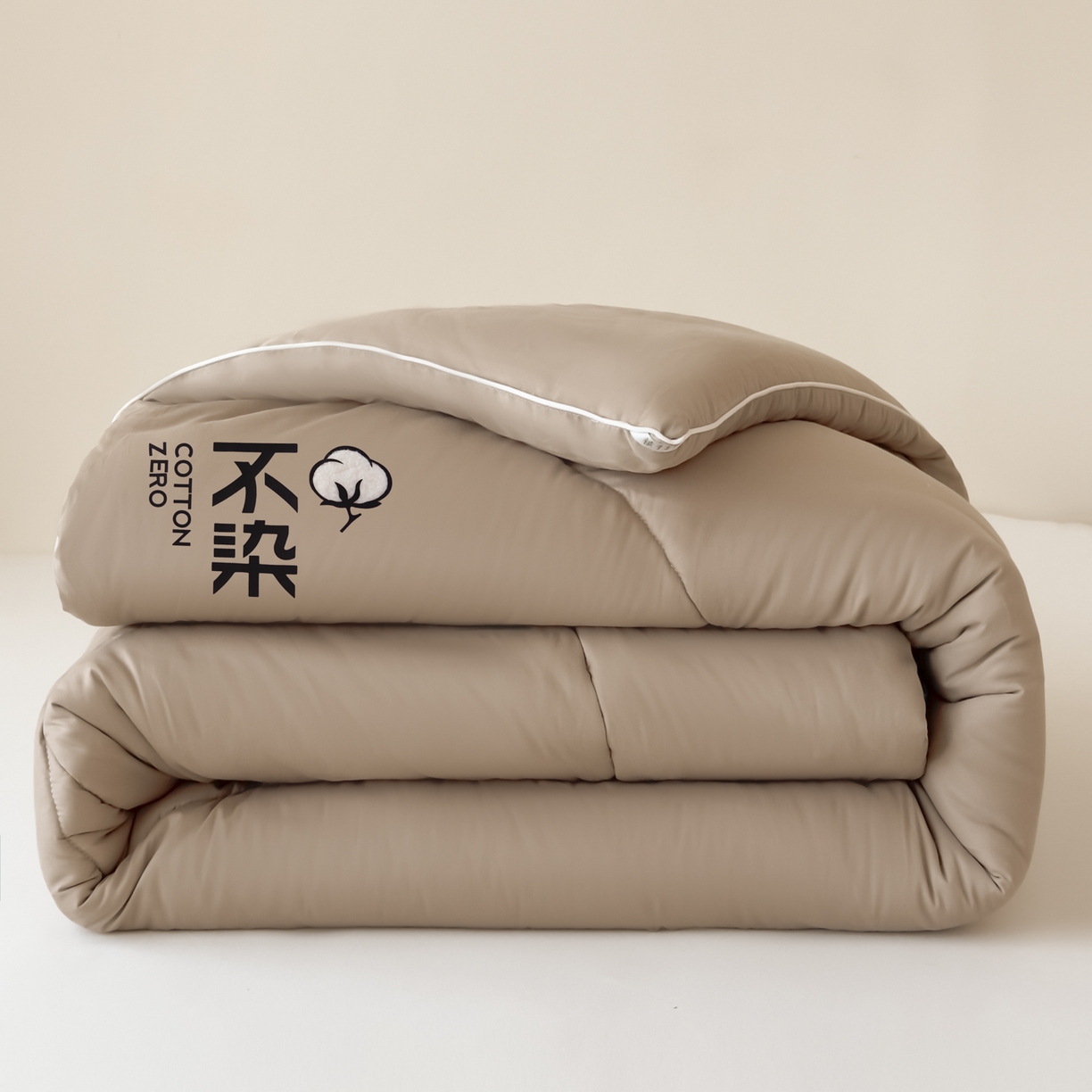 91家纺网 家纺一手货源 找家纺 （总）尊妙被业2025新款全棉棉花被-云朵不染	