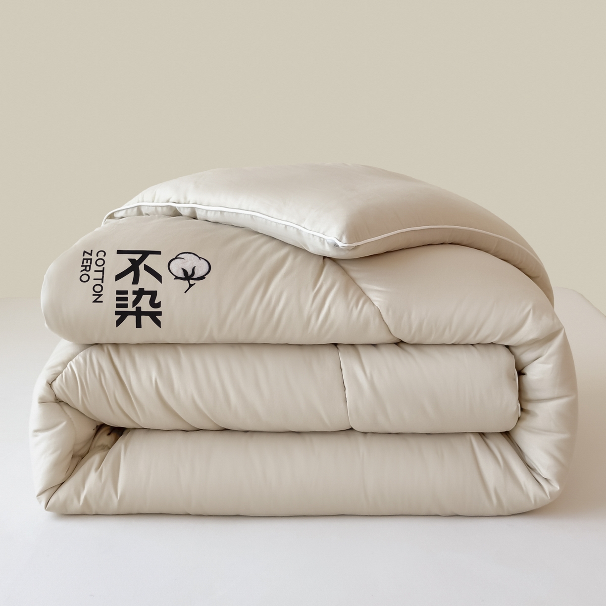 91家纺网 家纺一手货源 找家纺 （总）尊妙被业2025新款全棉棉花被-云朵不染	