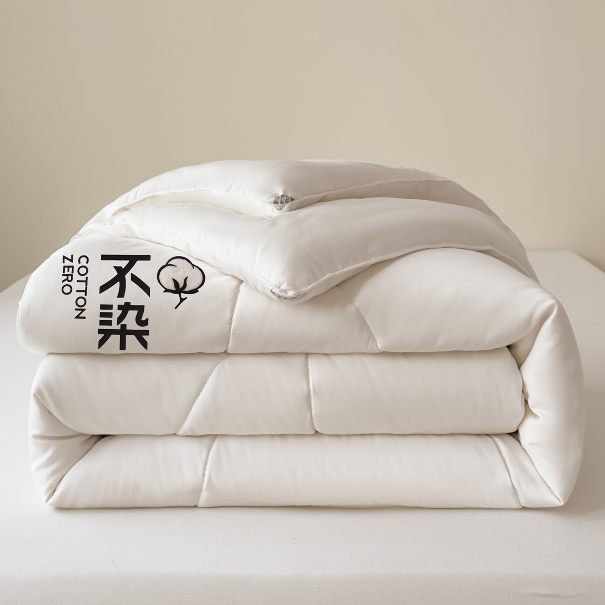 91家纺网 家纺一手货源 找家纺 （总）尊妙被业2025新款全棉棉花被-云朵不染	