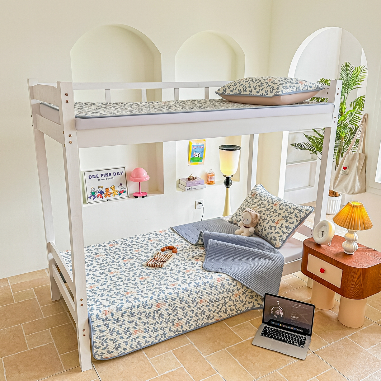 91家纺网 家纺一手货源 找家纺 （总）恒尚居 2025新款A类全棉印花夹棉床盖四季款-系列一