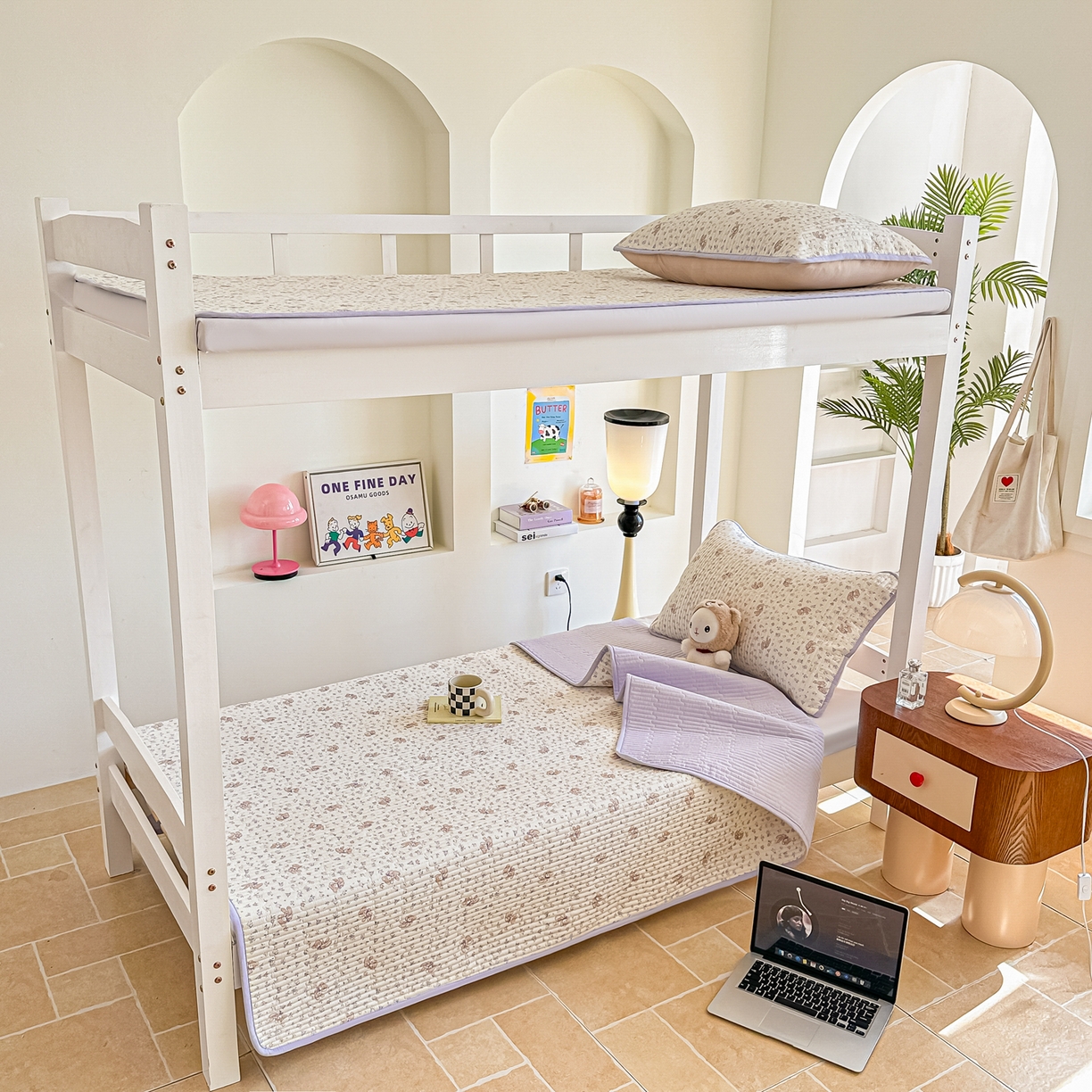 91家纺网 家纺一手货源 找家纺 （总）恒尚居 2025新款A类全棉印花夹棉床盖四季款-系列一