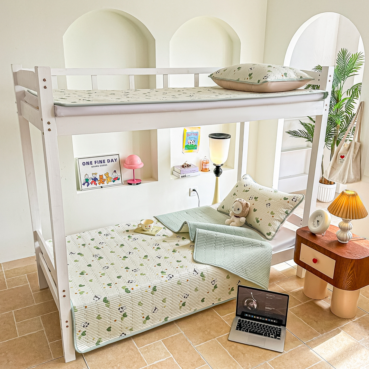 91家纺网 家纺一手货源 找家纺 （总）恒尚居 2025新款A类全棉印花夹棉床盖四季款-系列一