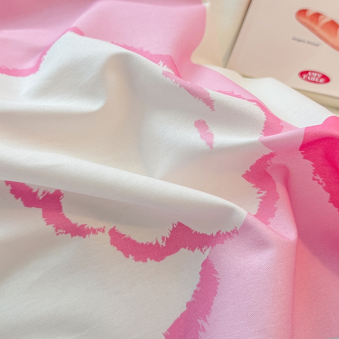 91家纺网 家纺一手货源 找家纺 玉元坊 2025新款大版三丽鸥系列全棉纯棉床单纯棉床裙三四件套简约款 甜心美乐蒂