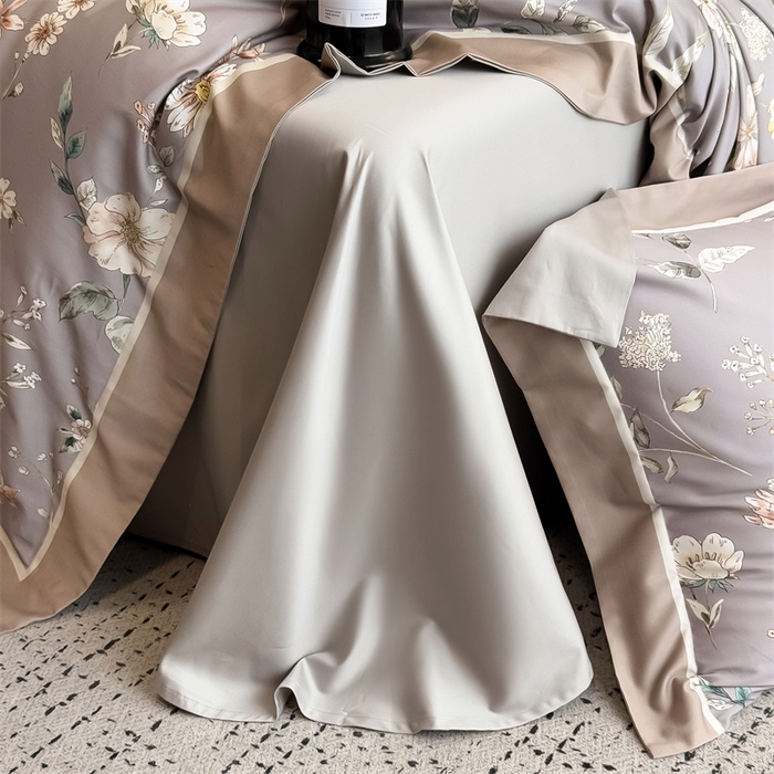 91家纺网 家纺一手货源 找家纺 （总）朵希曼 2025新款全棉贡缎大版数码印花系列