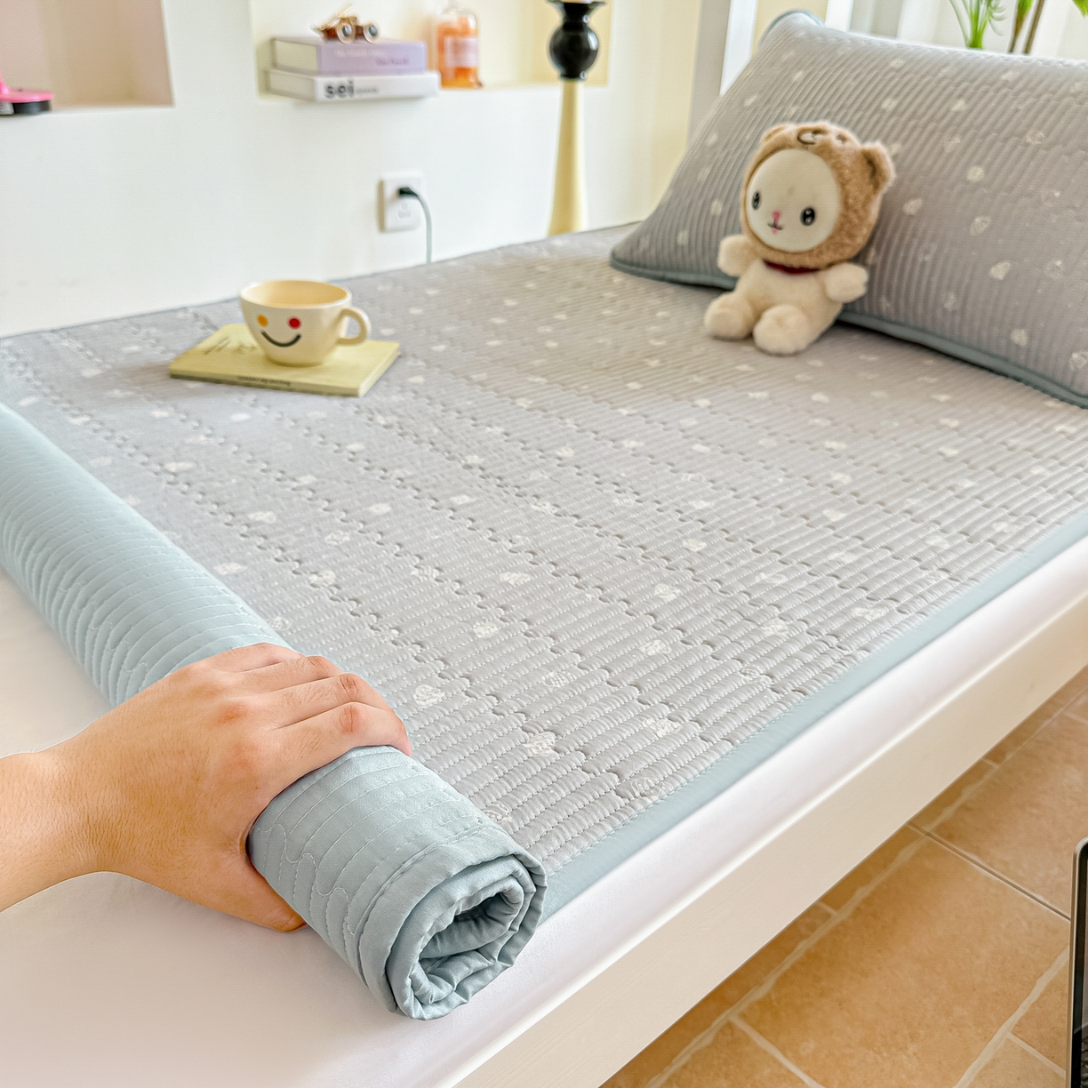 恒尚居 2025新款A类全棉印花夹棉床盖四季款-系列二 【南瓜点点】全棉-四季款