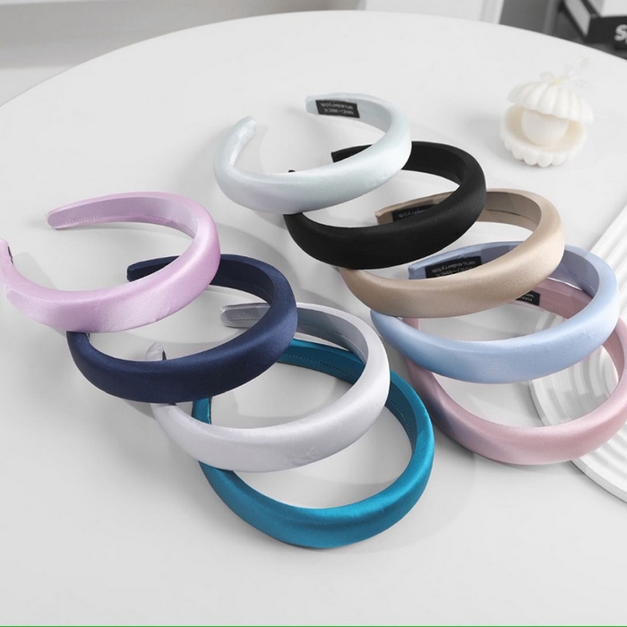 91家纺网 家纺一手货源 找家纺 （总）蚕云阁蚕丝家居 2025新款宽面真丝发箍