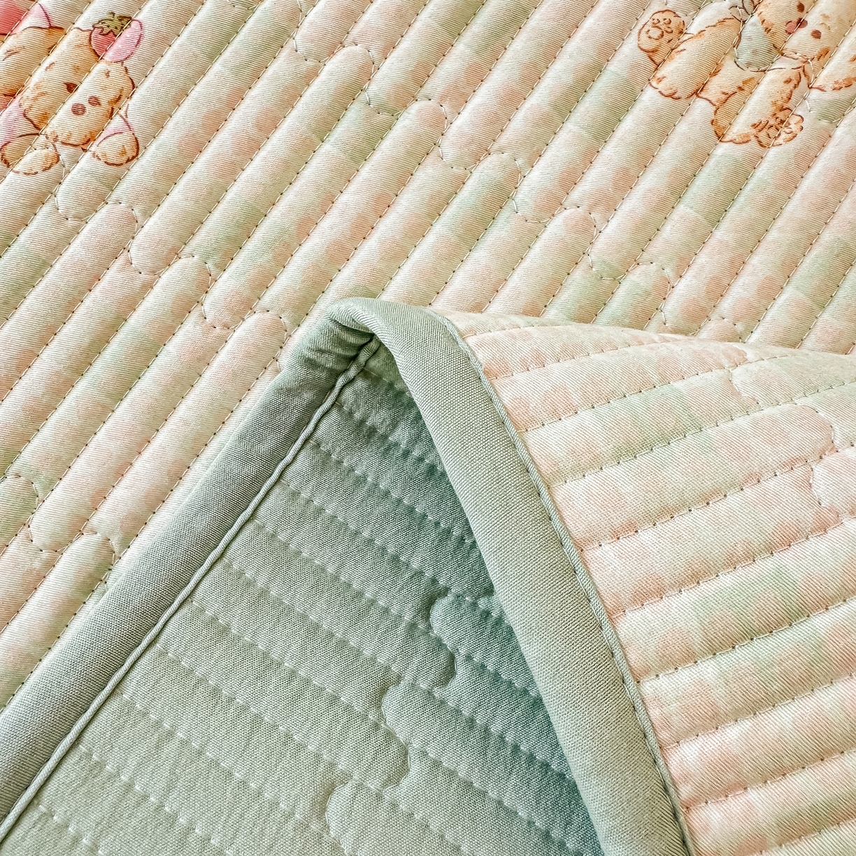 91家纺网 家纺一手货源 找家纺 （总）恒尚居 2025新款A类全棉印花夹棉床盖四季款-系列二