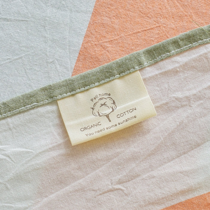 91家纺网 家纺一手货源 找家纺 贝尔 PELLHOME 全棉色织水洗棉格子单床单（可抖音代发） 蔬果条