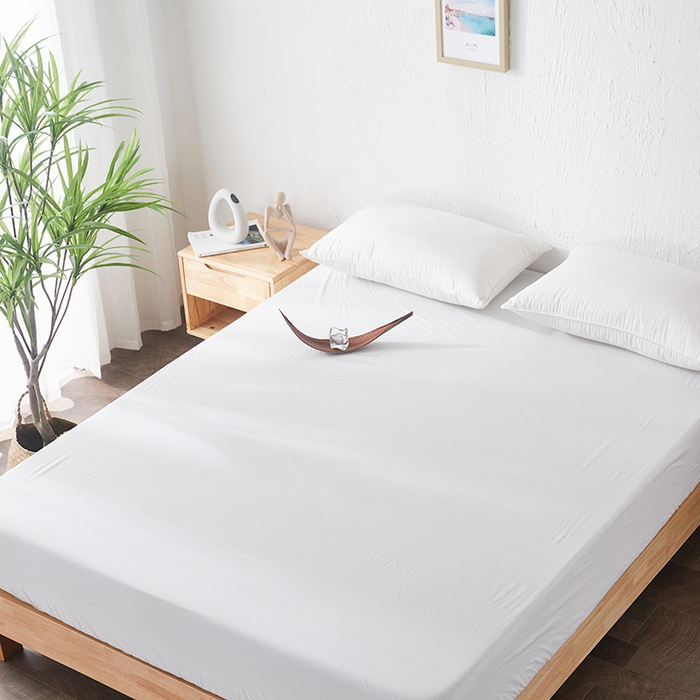 91家纺网 家纺一手货源 找家纺 （总）贝尔 PELLHOME 日式全棉纯棉水洗棉床笠床罩男士简约蓝北欧床垫保护防滑固定单件春节不打烊