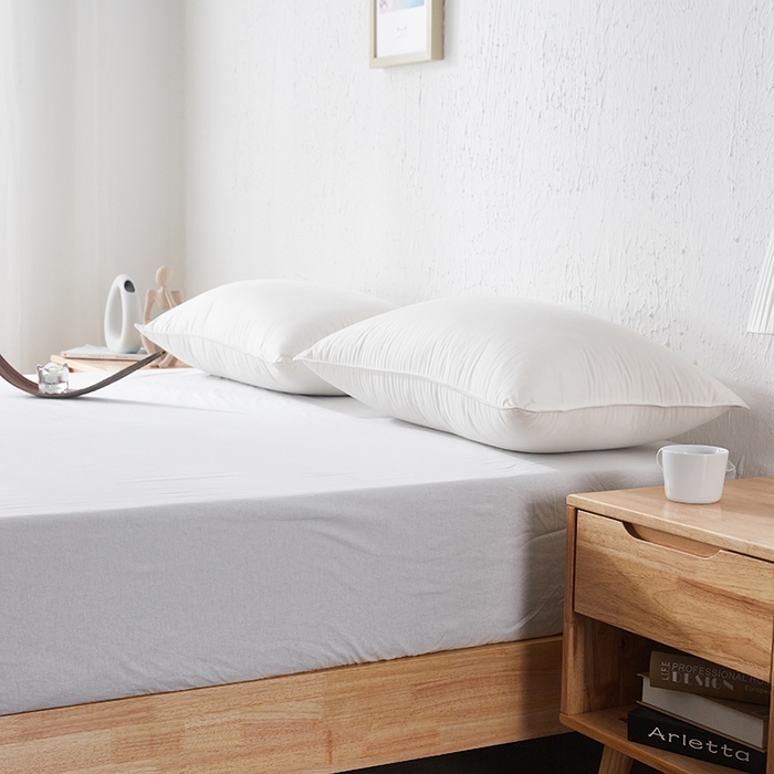 91家纺网 家纺一手货源 找家纺 贝尔 PELLHOME 日式全棉纯棉水洗棉床笠床罩男士简约蓝北欧床垫保护防滑固定单件春节不打烊 白色