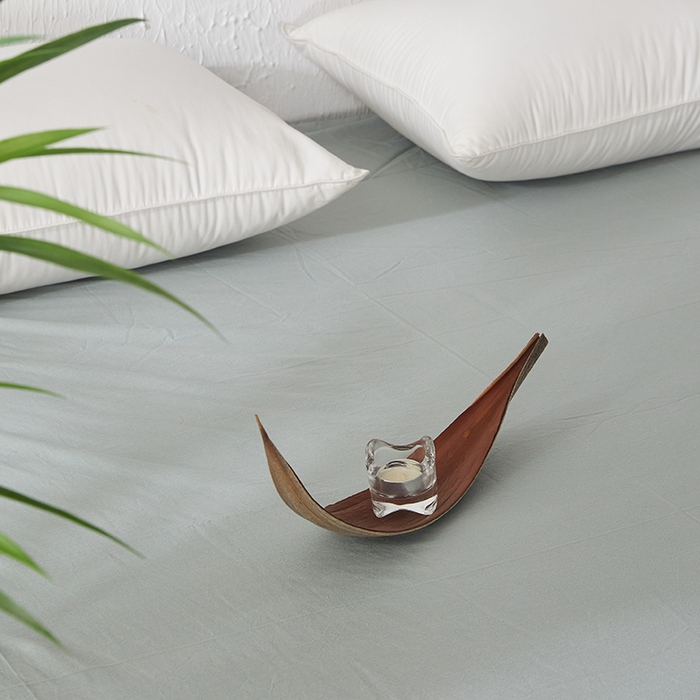 91家纺网 家纺一手货源 找家纺 贝尔 PELLHOME 日式全棉纯棉水洗棉床笠床罩男士简约蓝北欧床垫保护防滑固定单件春节不打烊 豆绿