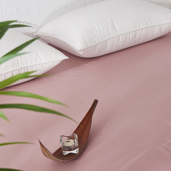 91家纺网 家纺一手货源 找家纺 贝尔 PELLHOME 日式全棉纯棉水洗棉床笠床罩男士简约蓝北欧床垫保护防滑固定单件春节不打烊 豆沙