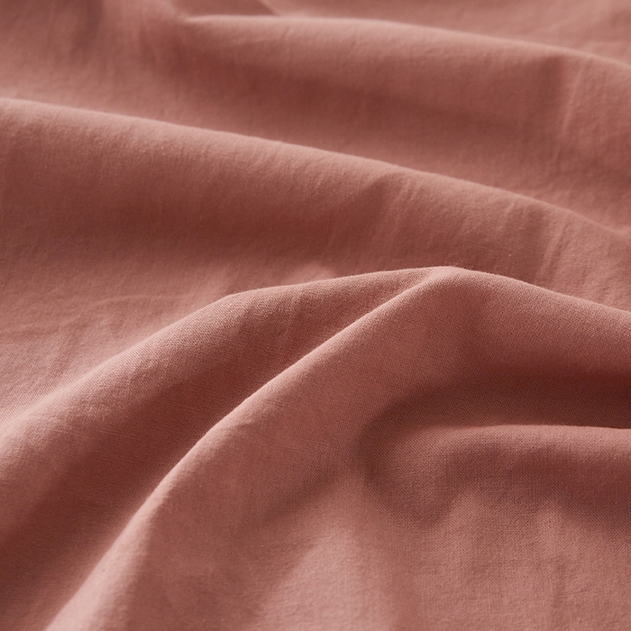 91家纺网 家纺一手货源 找家纺 贝尔 PELLHOME 日式全棉纯棉水洗棉床笠床罩男士简约蓝北欧床垫保护防滑固定单件春节不打烊 湖红