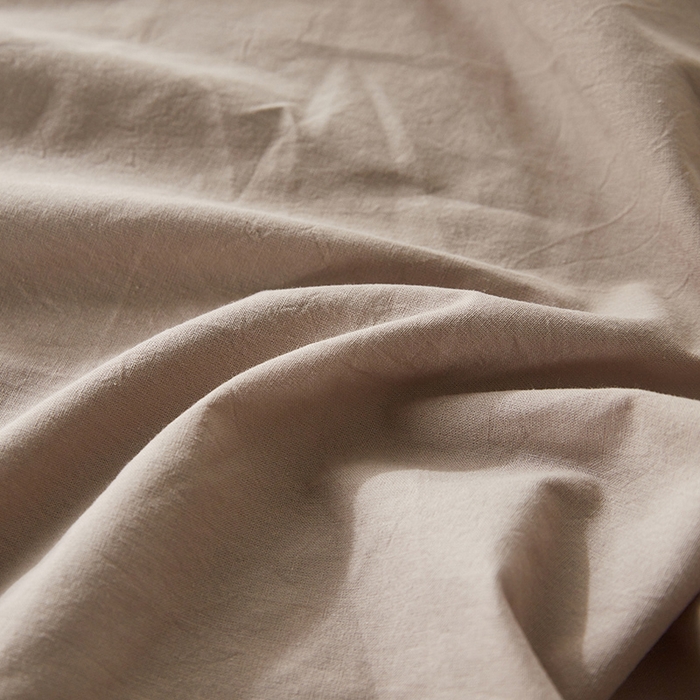 91家纺网 家纺一手货源 找家纺 贝尔 PELLHOME 日式全棉纯棉水洗棉床笠床罩男士简约蓝北欧床垫保护防滑固定单件春节不打烊 卡其