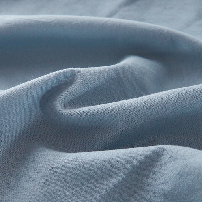 91家纺网 家纺一手货源 找家纺 贝尔 PELLHOME 日式全棉纯棉水洗棉床笠床罩男士简约蓝北欧床垫保护防滑固定单件春节不打烊 天蓝