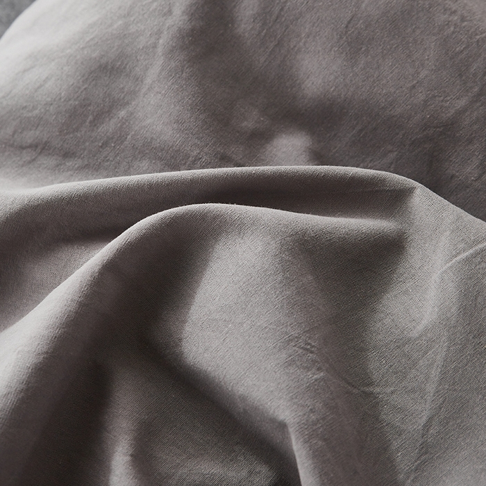 91家纺网 家纺一手货源 找家纺 贝尔 PELLHOME 日式全棉纯棉水洗棉床笠床罩男士简约蓝北欧床垫保护防滑固定单件春节不打烊 浅灰-