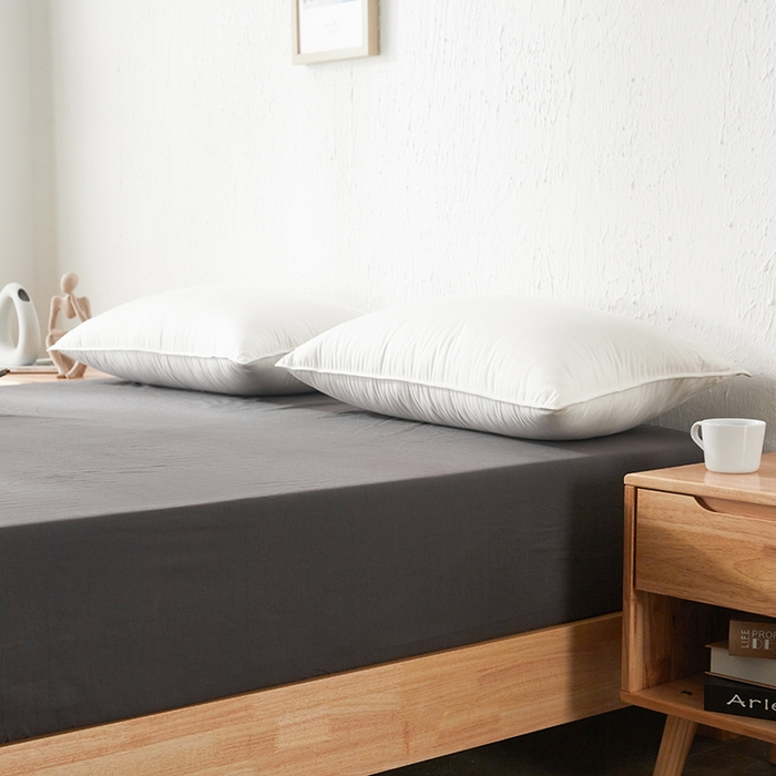 91家纺网 家纺一手货源 找家纺 贝尔 PELLHOME 日式全棉纯棉水洗棉床笠床罩男士简约蓝北欧床垫保护防滑固定单件春节不打烊 深灰-