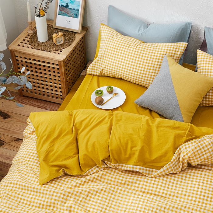 91家纺网 家纺一手货源 找家纺 （总）贝尔 PELLHOME 纯棉被套单件良品水洗棉全棉被罩纯色（春节不打烊)（可抖音代发）