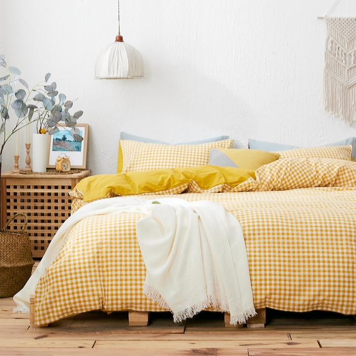 91家纺网 家纺一手货源 找家纺 （总）贝尔 PELLHOME 纯棉被套单件良品水洗棉全棉被罩纯色（春节不打烊)（可抖音代发）