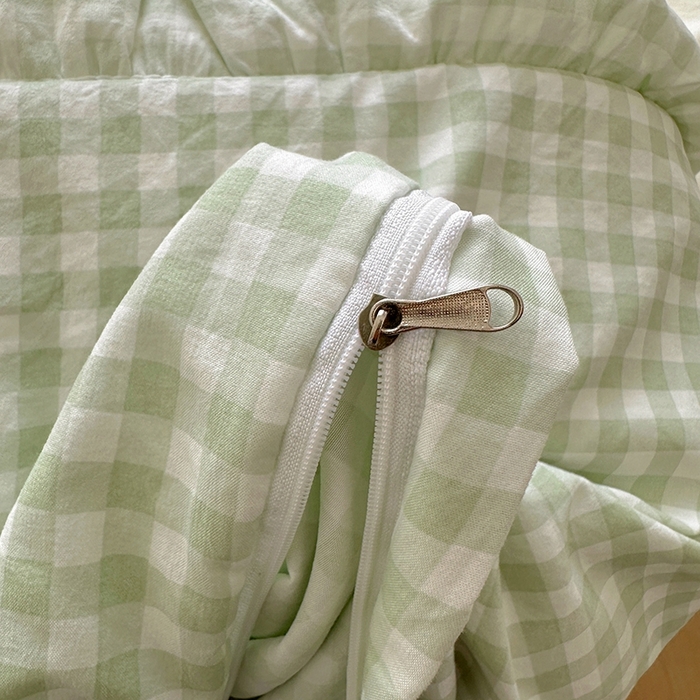 91家纺网 家纺一手货源 找家纺 （总）老K (原美阁） 2025新款超柔公主花边毛巾绣四件套学生季三件套