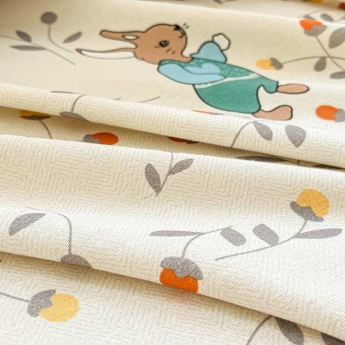 91家纺网 家纺一手货源 找家纺 眠博士 2025新款全棉混纺生态磨毛印花单床单 磨毛床单-皮特兔