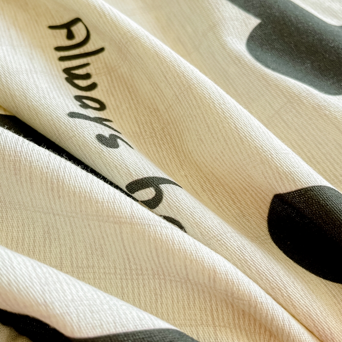 91家纺网 家纺一手货源 找家纺 眠博士 2025新款全棉混纺生态磨毛印花单枕套 磨毛枕套-兔先生