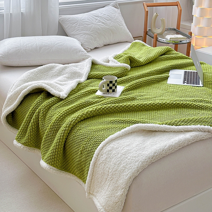 91家纺网 家纺一手货源 找家纺 （总）梵希良品家纺 2025新款玫瑰绒毛毯珊瑚绒小毯子办公室午睡毯床上用盖毯沙发毯毯子